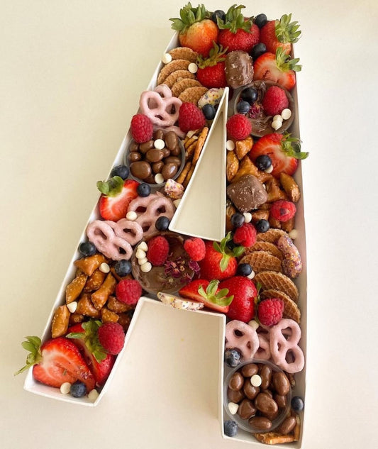 The Charcuterie Letters and Numbers