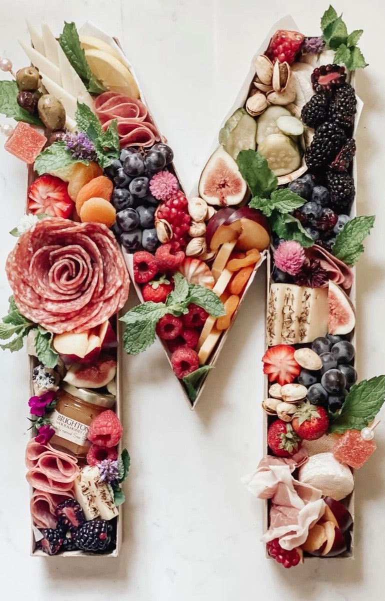 The Charcuterie Letters and Numbers